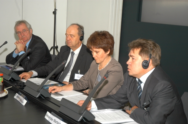 Wirtschaftstag des BVMW mit der Commerzbank Frankfurt am Main und dem Zentrum für Marketing des russischen Unternehmer – Verbandes RSPP, 05.09.2007 in Frankfurt/Main